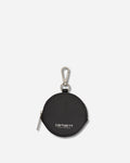 Carhartt WIP Script Coin Wallet Black/Silver Wallets and Cardholders Wallets I036887 0M4XX