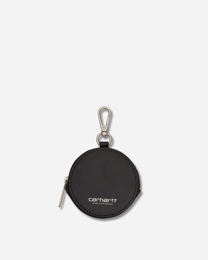 Carhartt WIP Script Coin Wallet Black/Silver Wallets and Cardholders Wallets I036887 0M4XX