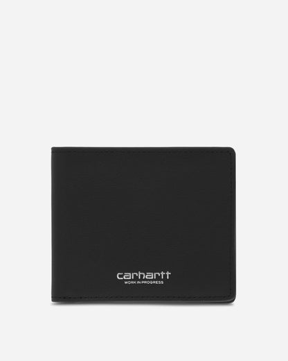 Carhartt WIP Vegas Billfold Wallet Black/Silver Wallets and Cardholders Wallets I033108 0M4XX
