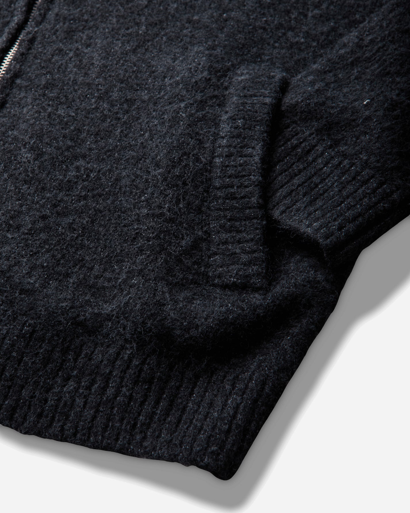Carhartt WIP Curtis Sweater Jacket Tangled Black Knitwears Cardigans I037033 3Z8XX