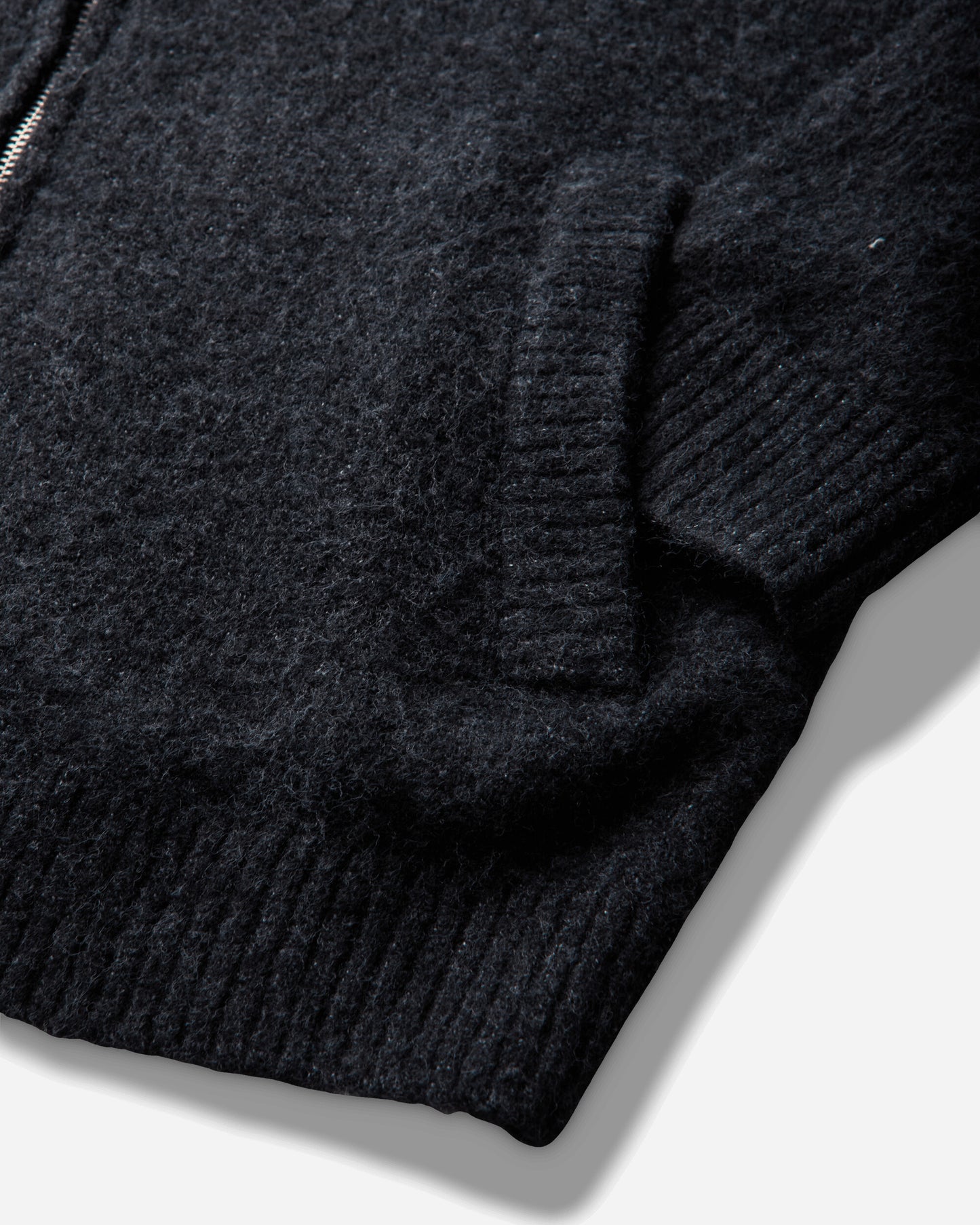 Carhartt WIP Curtis Sweater Jacket Tangled Black Knitwears Cardigans I037033 3Z8XX