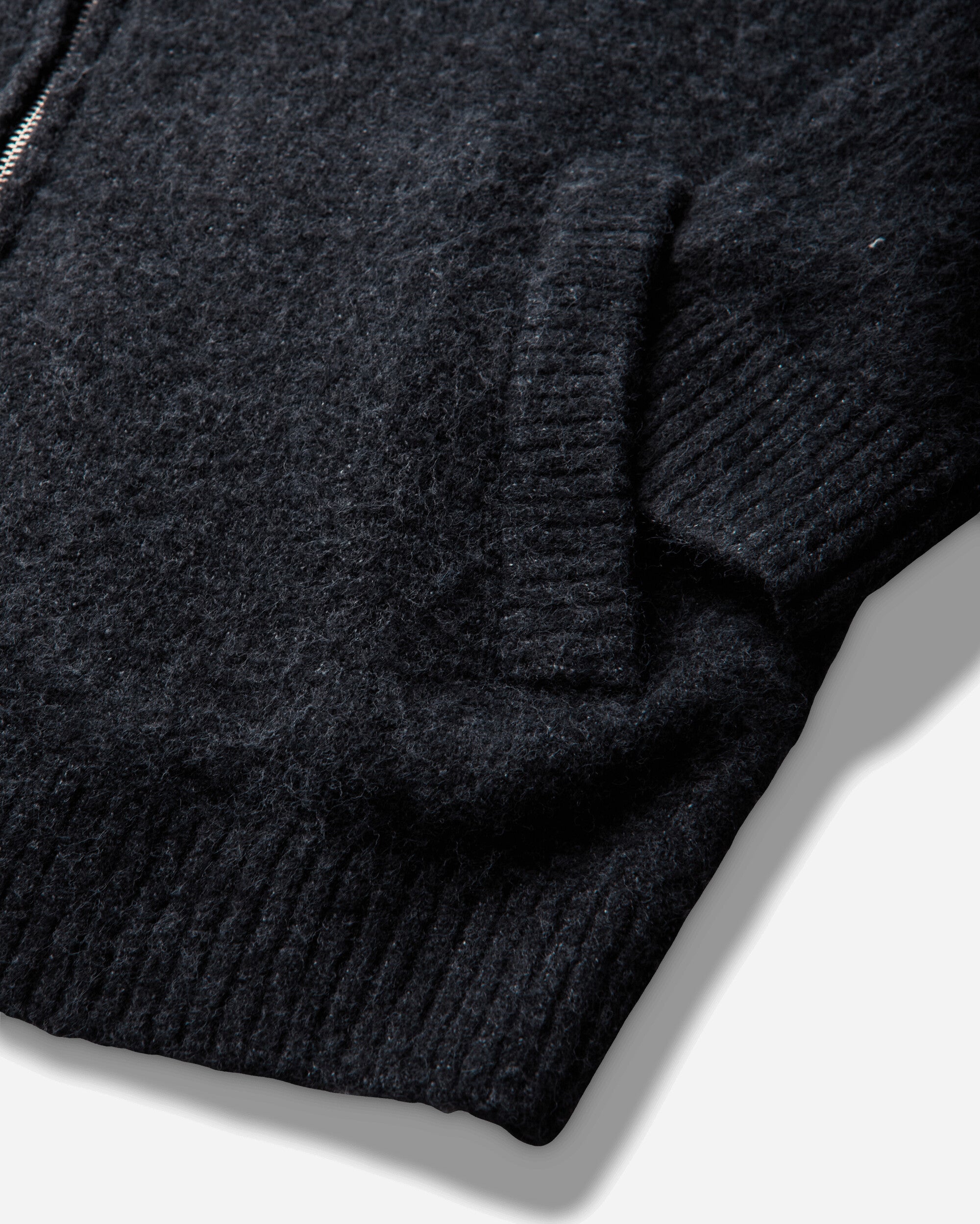 Carhartt WIP Curtis Sweater Jacket Tangled Black Knitwears Cardigans I037033 3Z8XX