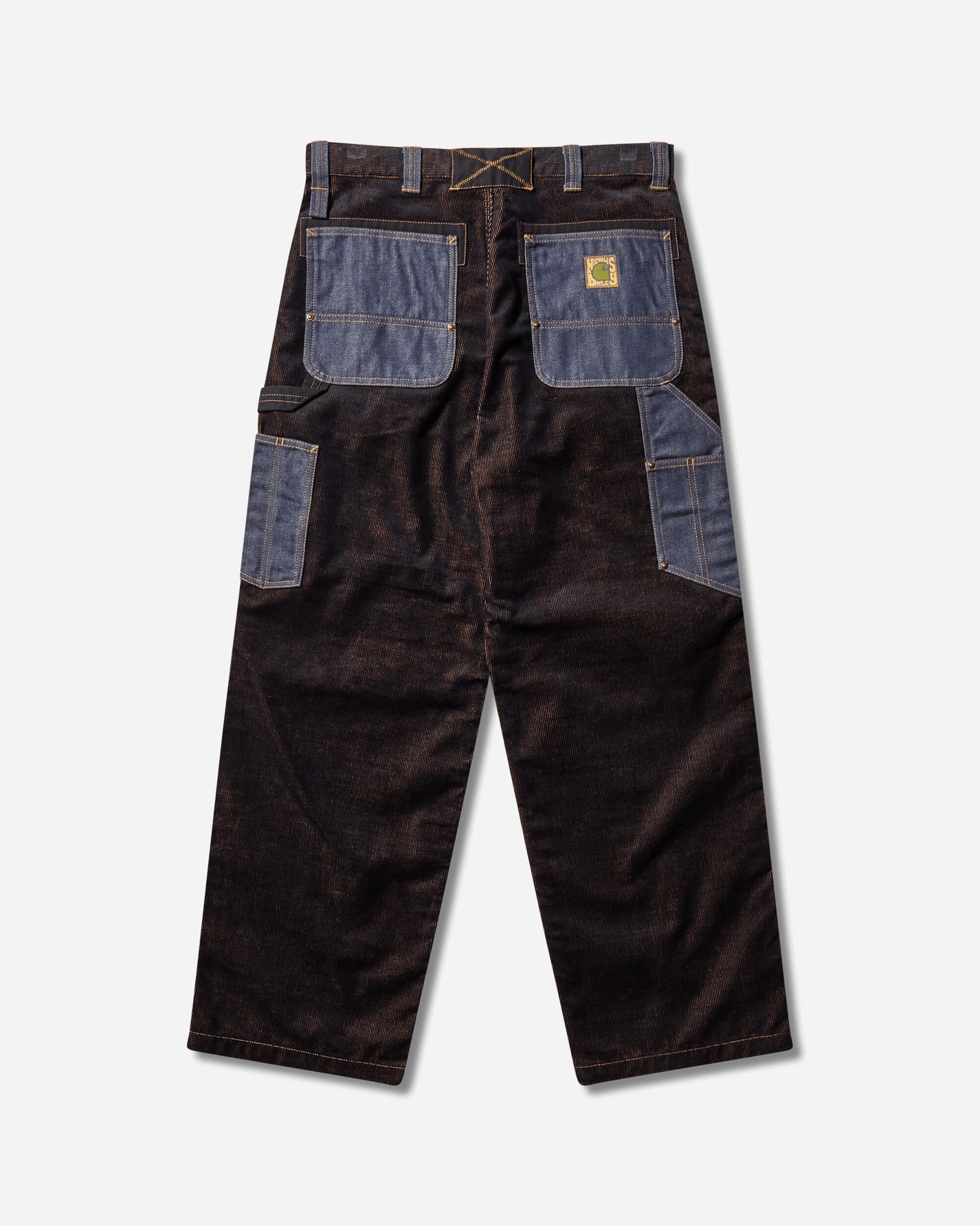 Carhartt WIP Nicholas Daley Og Double Knee Pant ND Dark Navy/Mustard Pants Cargo I034882 2TXXX