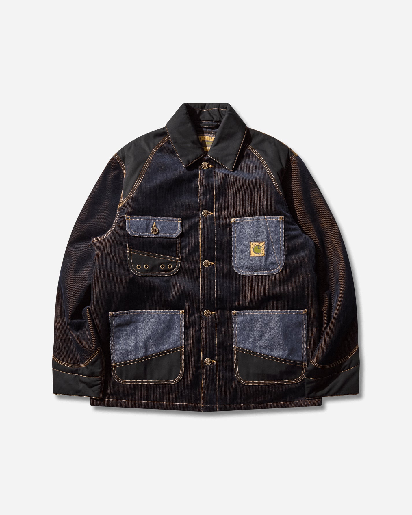 Carhartt WIP Nicholas Daley Og Chore Coat ND Dark Navy/Mustard Coats and Jackets Coats I035241 2TXXX