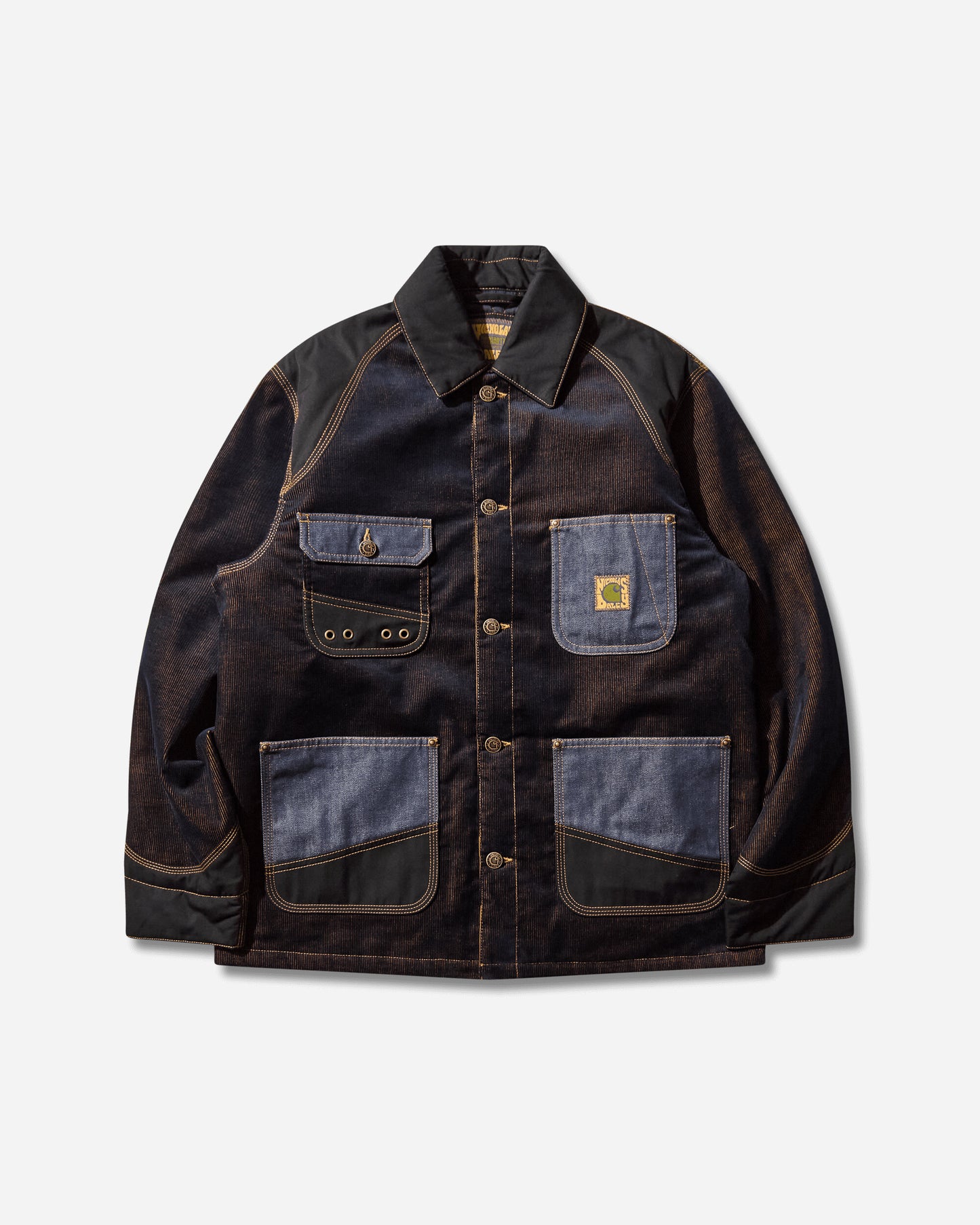 Carhartt WIP Nicholas Daley Og Chore Coat ND Dark Navy/Mustard Coats and Jackets Coats I035241 2TXXX