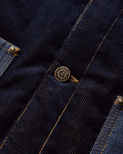 Carhartt WIP Nicholas Daley Og Chore Coat ND Dark Navy/Mustard Coats and Jackets Coats I035241 2TXXX