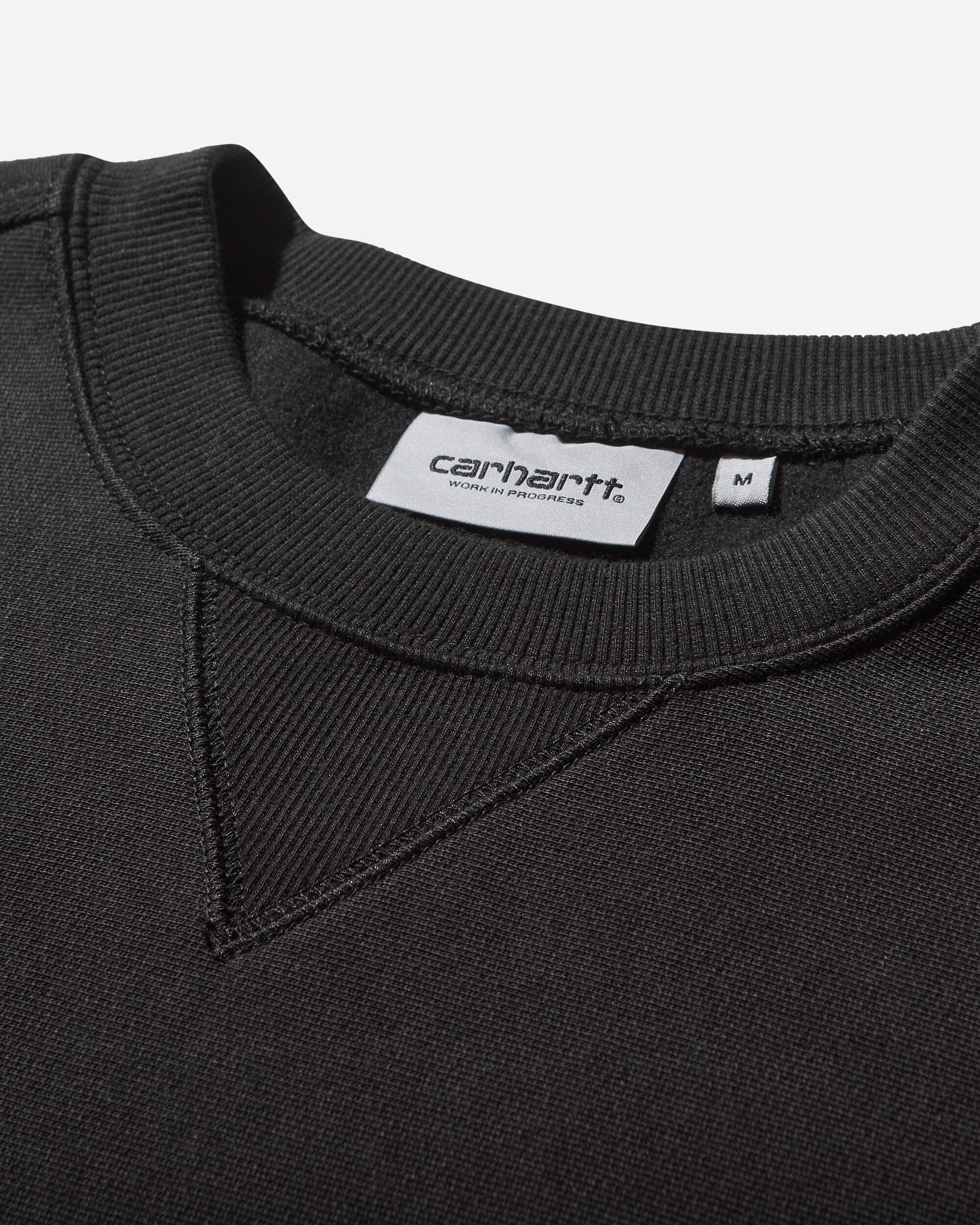 Carhartt WIP American Script Sweat Black Sweatshirts Crewneck I025475 89XX