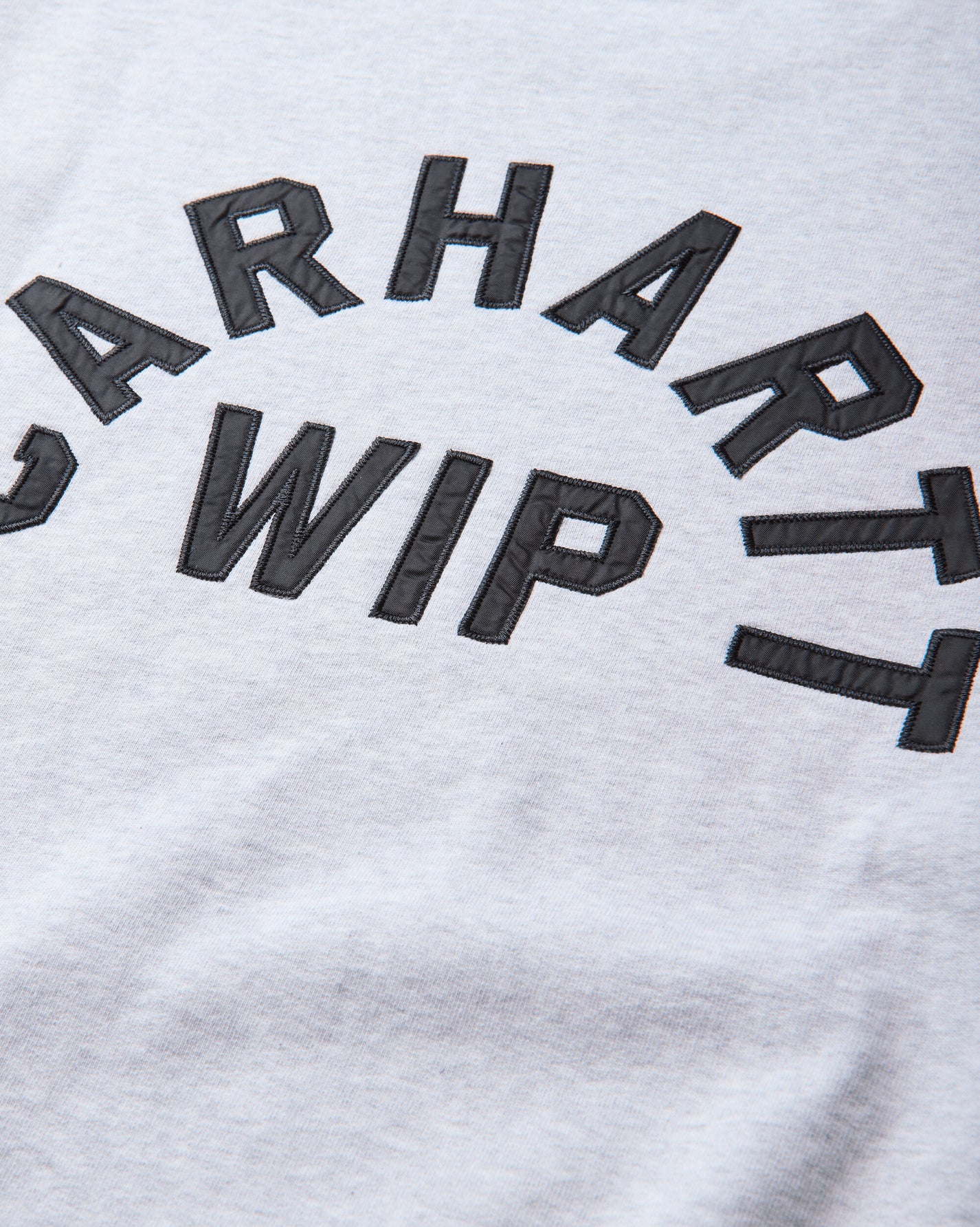 Carhartt WIP Arch Script Sweat Ash Heather/Dark Navy Sweatshirts Crewneck I037266 11T06