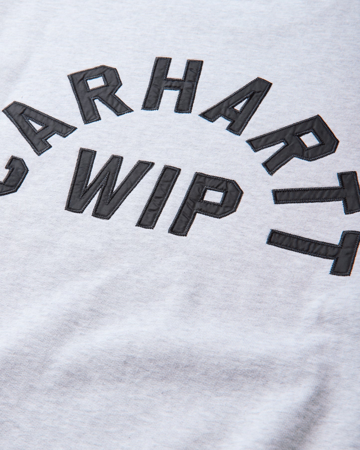 Carhartt WIP Arch Script Sweat Ash Heather/Dark Navy Sweatshirts Crewneck I037266 11T06