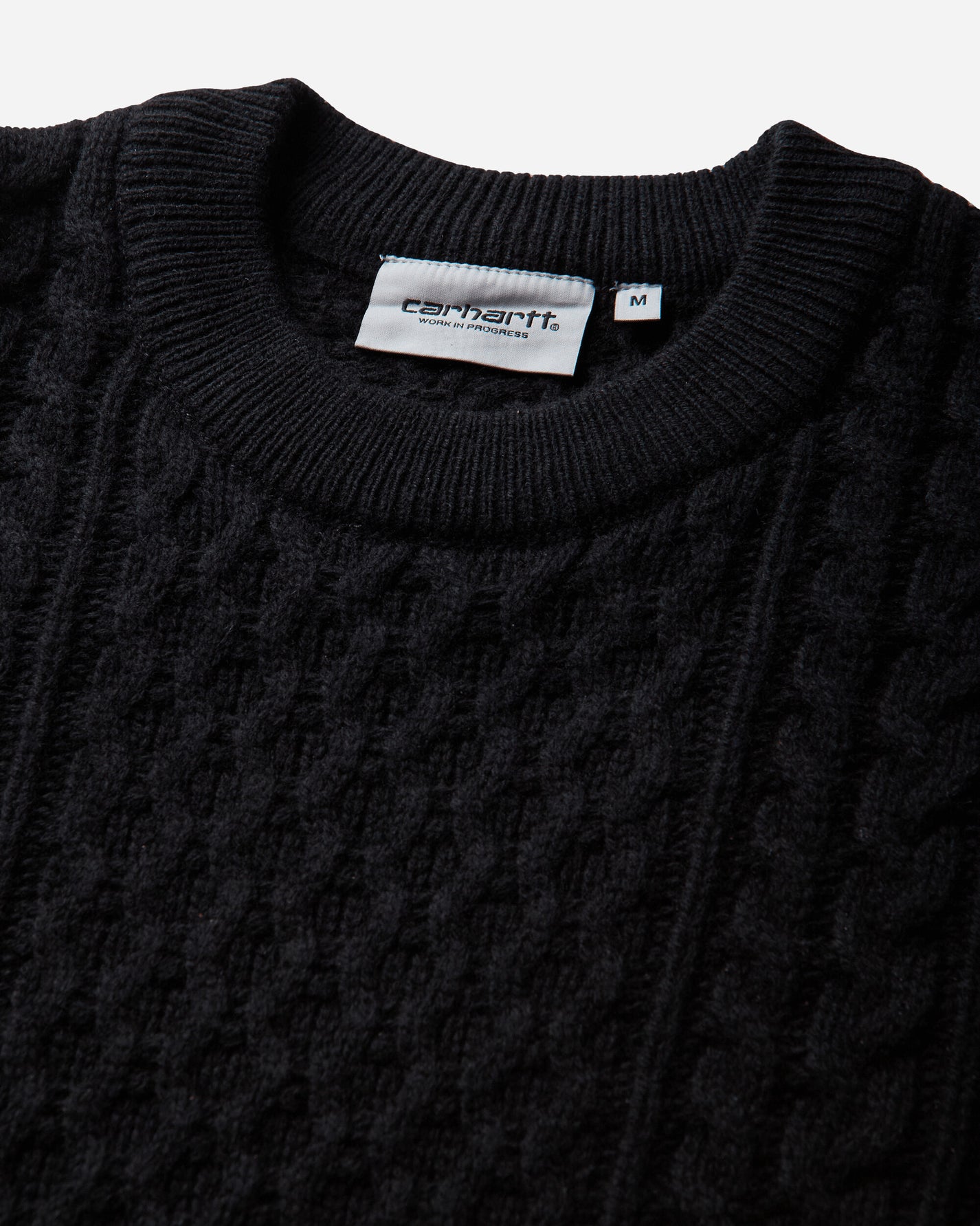 Carhartt WIP Caster Knit Sweater Black Sweatshirts Crewneck I037034 89XX