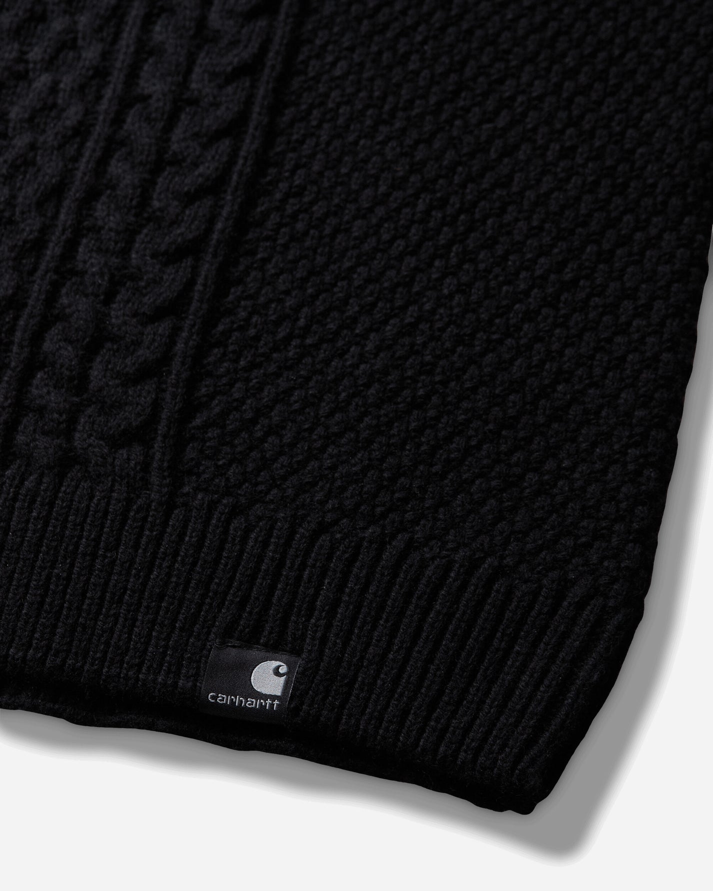 Carhartt WIP Caster Knit Sweater Black Sweatshirts Crewneck I037034 89XX