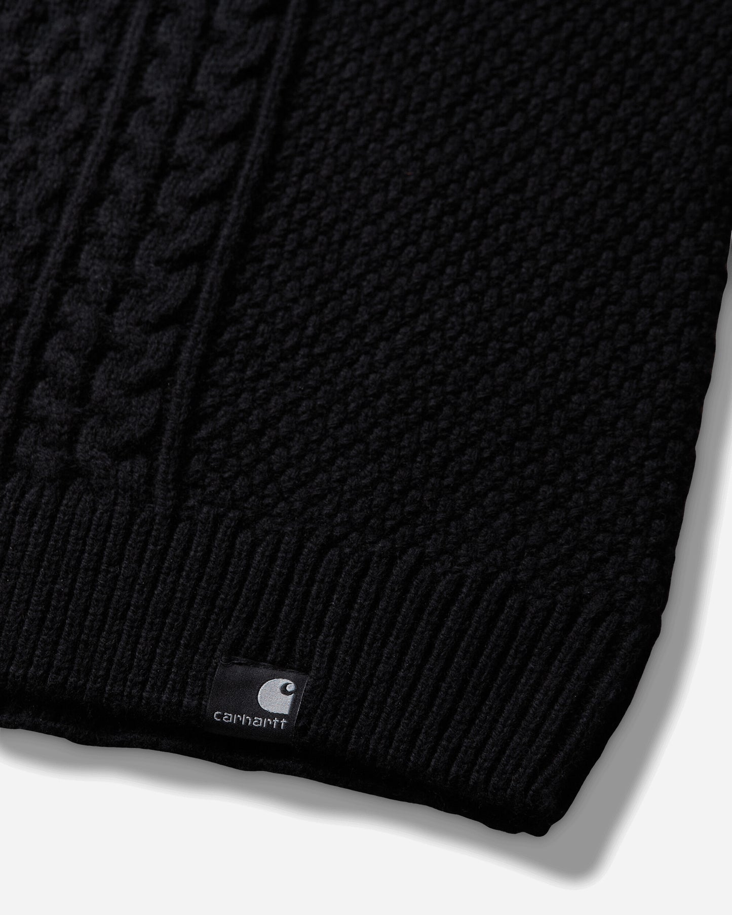 Carhartt WIP Caster Knit Sweater Black Sweatshirts Crewneck I037034 89XX