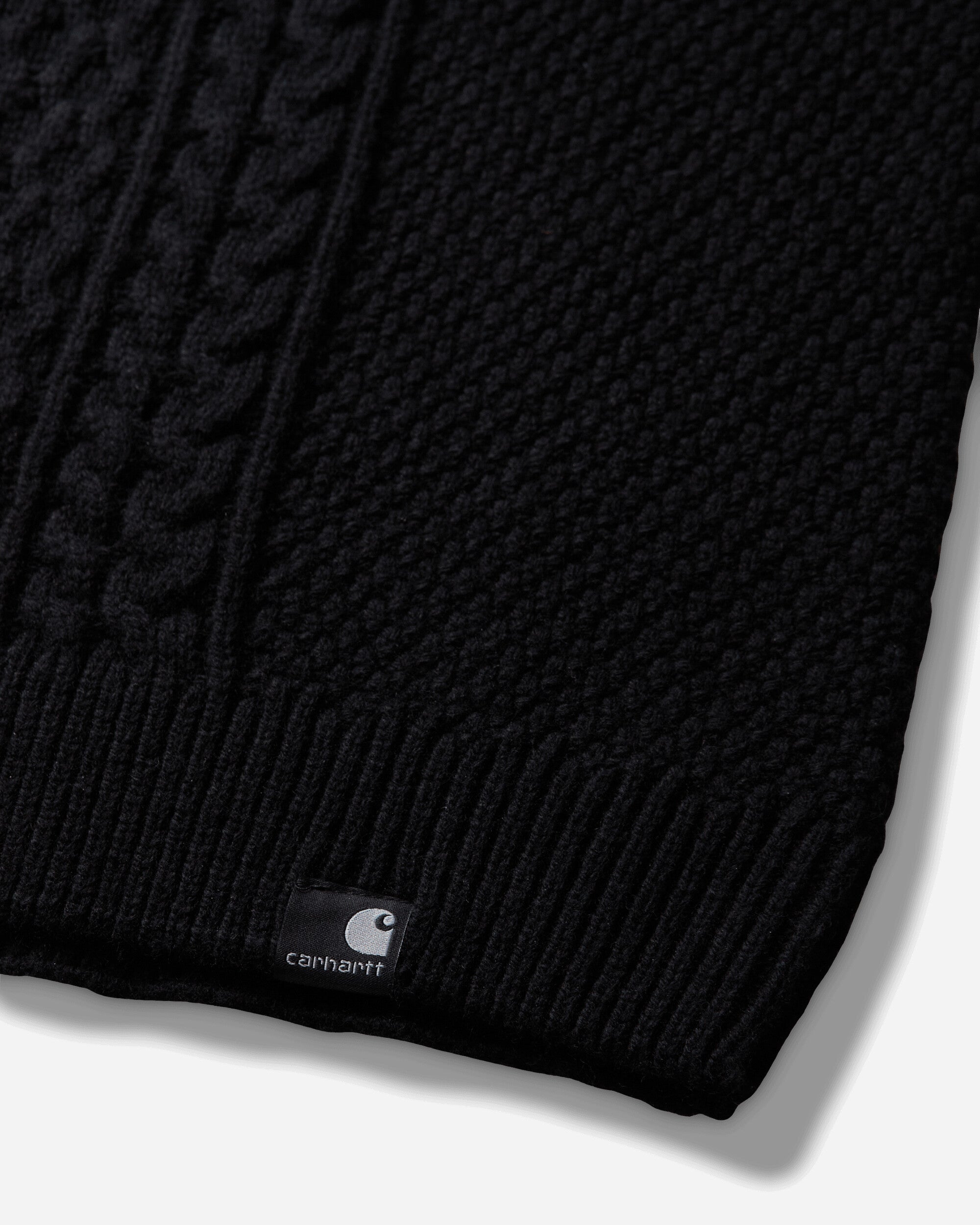 Carhartt WIP Caster Knit Sweater Black Sweatshirts Crewneck I037034 89XX