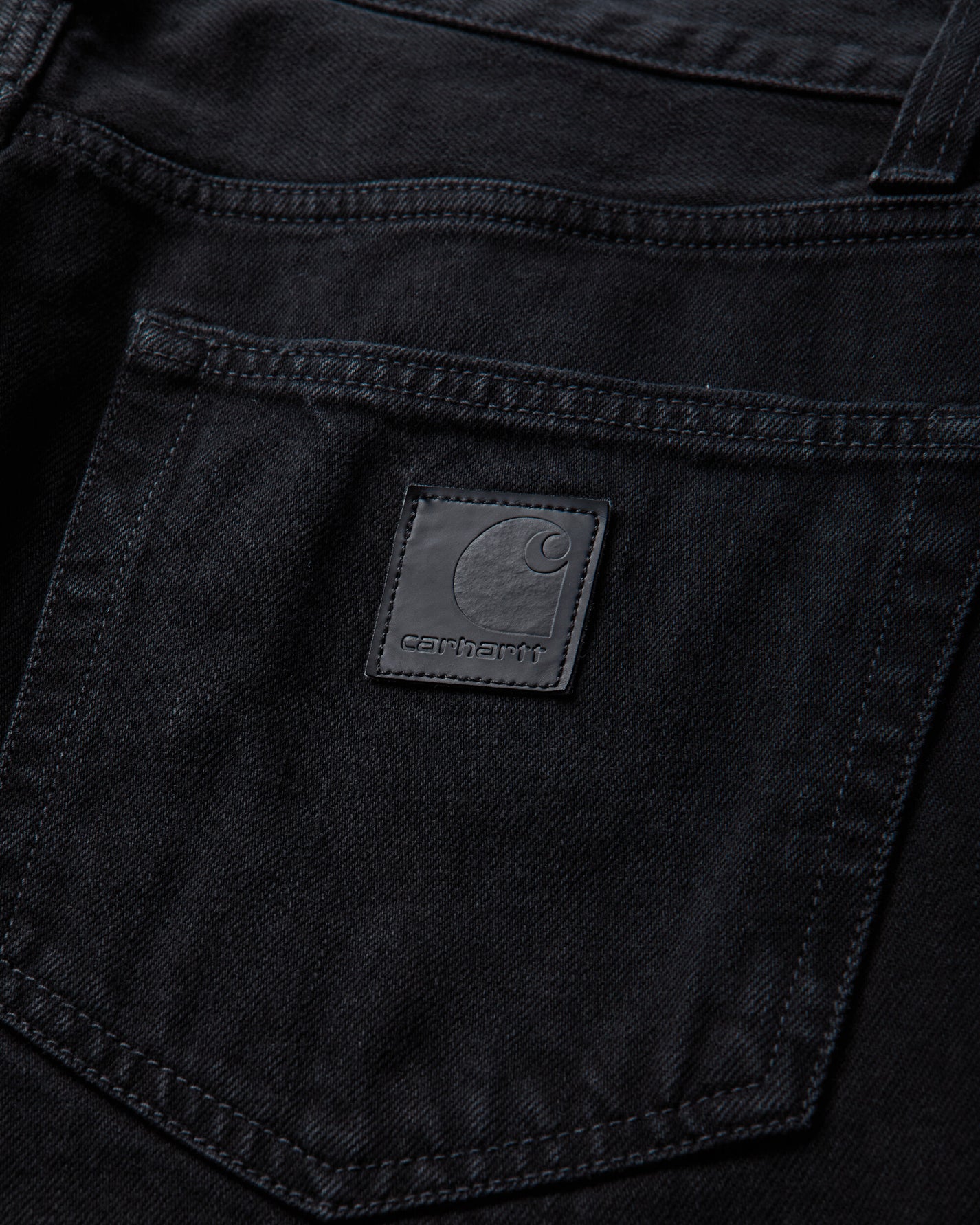 Carhartt WIP Aaron Pant Black Pants Denim I036728 8906