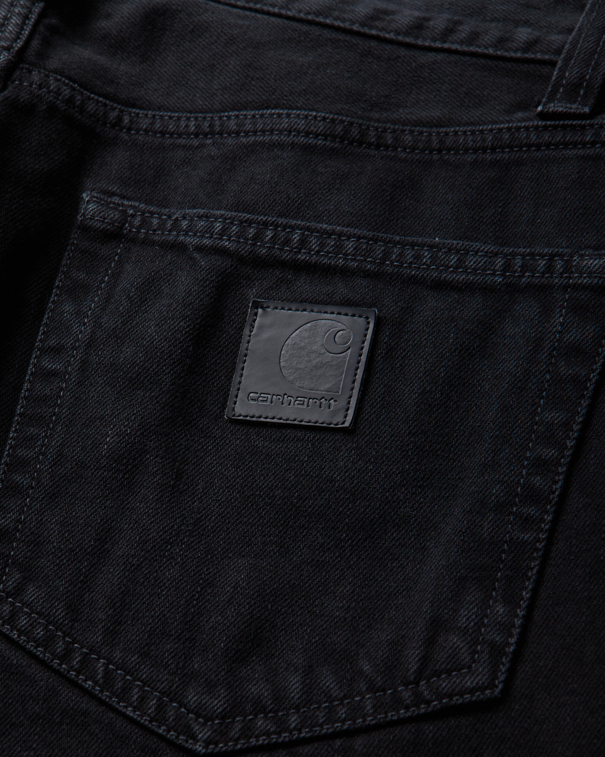 Carhartt WIP Aaron Pant Black Pants Denim I036728 8906