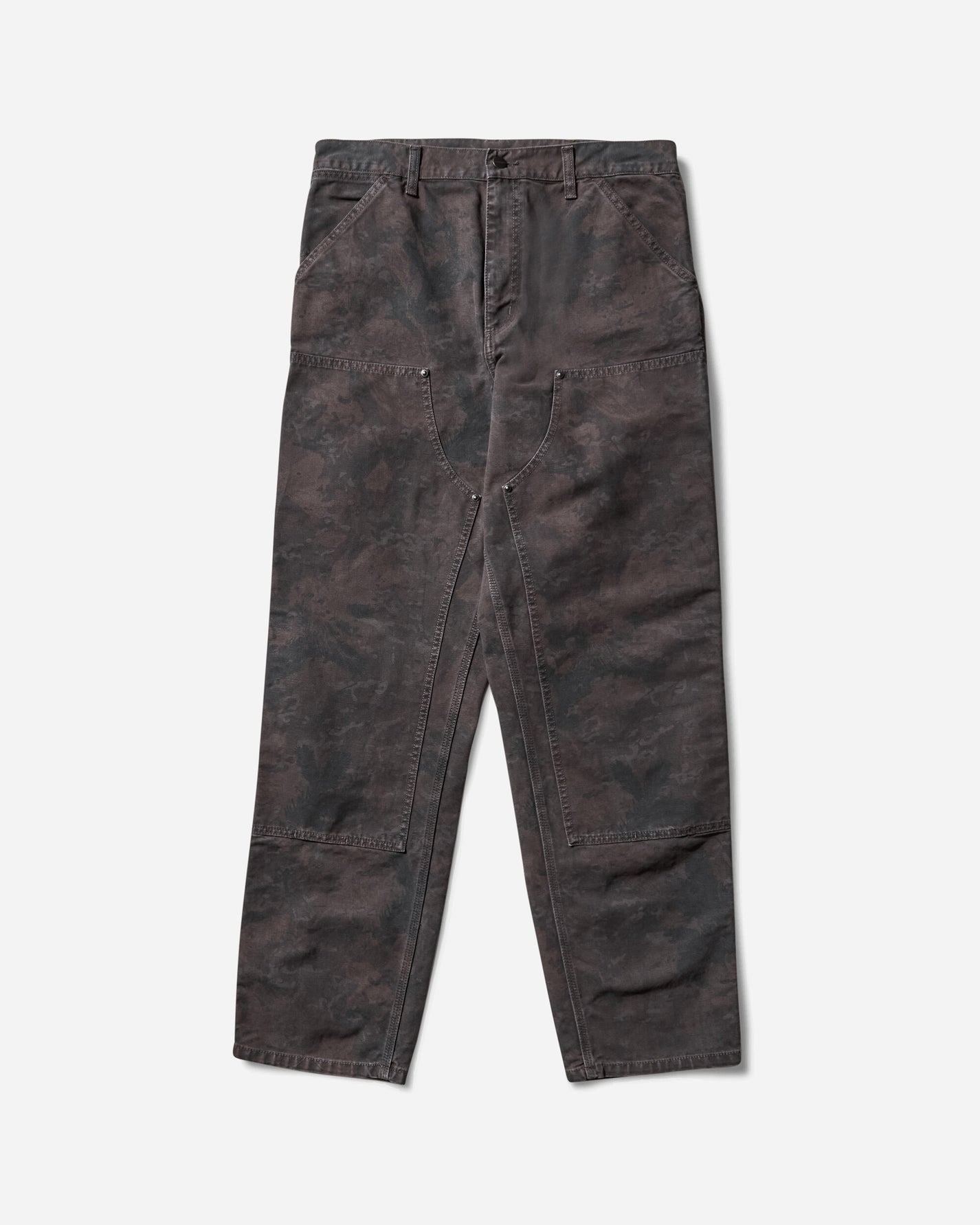 Carhartt WIP Double Knee Pant Camo Combi/Green/Graphite Pants Denim I031501 3G3GD