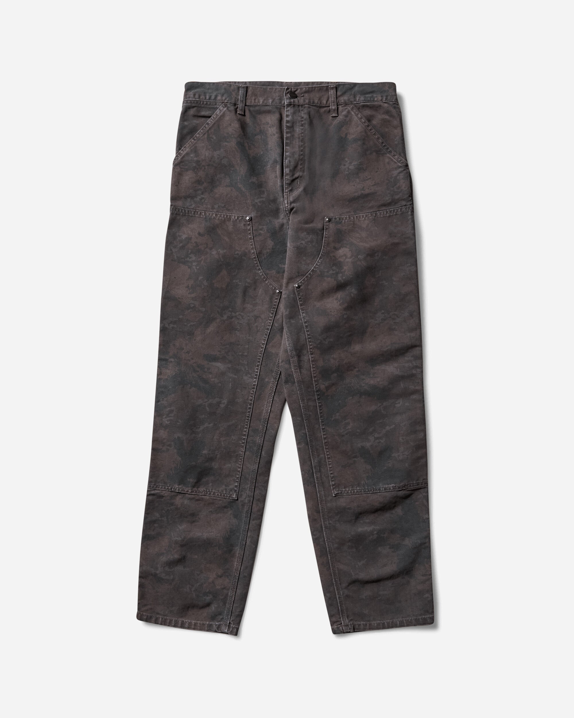 Carhartt WIP Double Knee Pant Camo Combi/Green/Graphite Pants Denim I031501 3G3GD