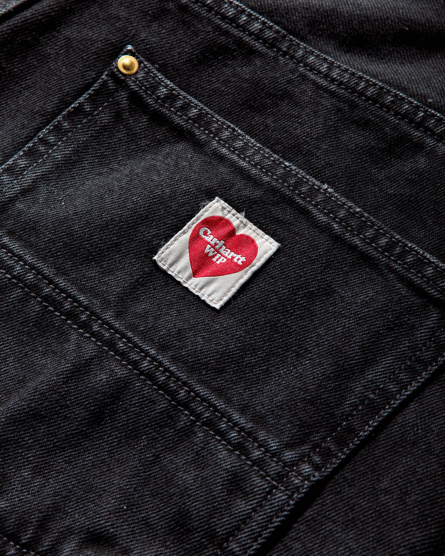 Carhartt WIP Nash Double Knee Pant Black Pants Denim I032106 8906