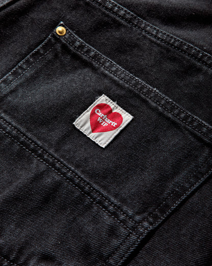 Carhartt WIP Nash Double Knee Pant Black Pants Denim I032106 8906
