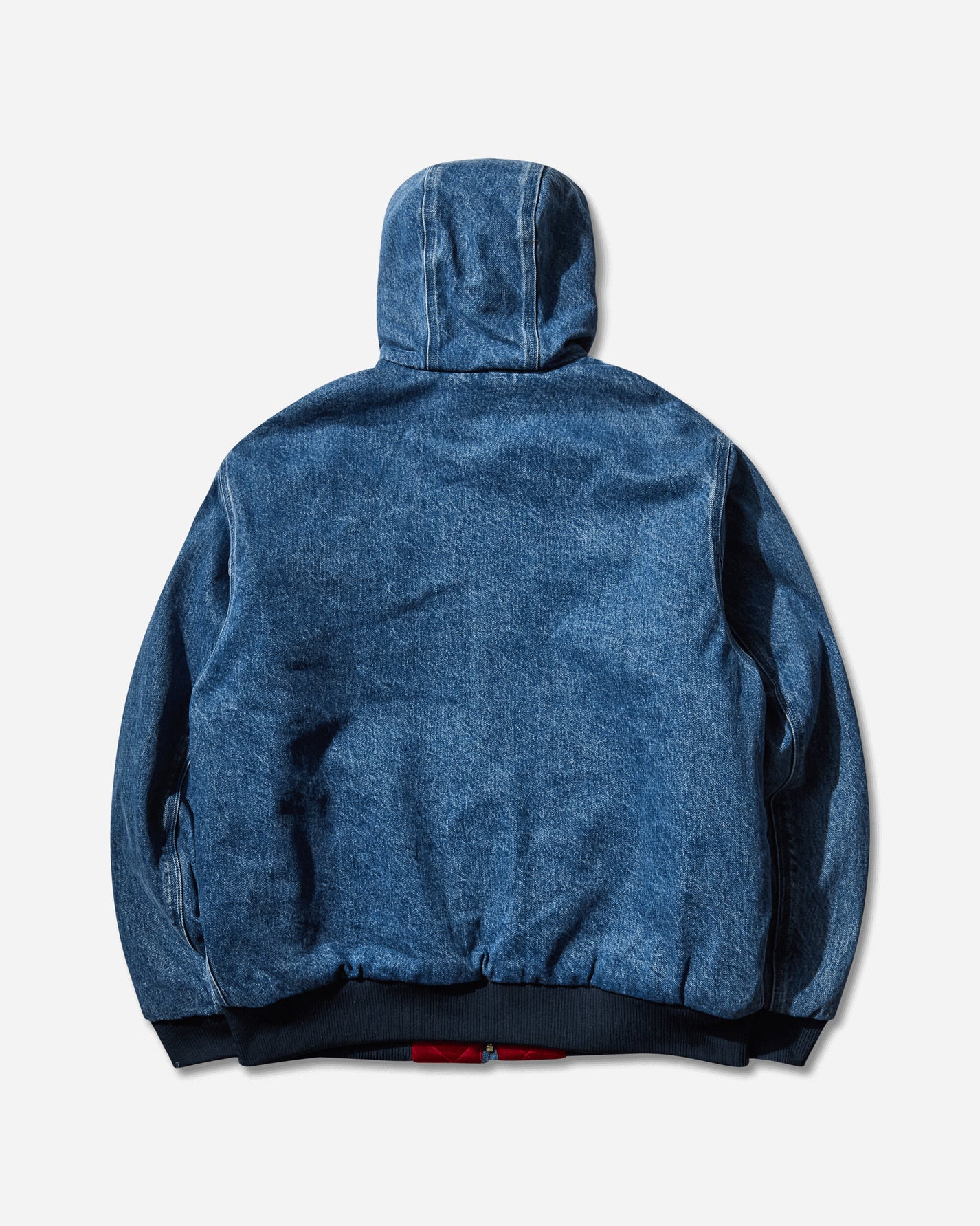 Carhartt WIP 50 Years Anniversary Og Active Jacket Denim Blue/USA Red Coats and Jackets Denim Jackets I035966 3FZ12