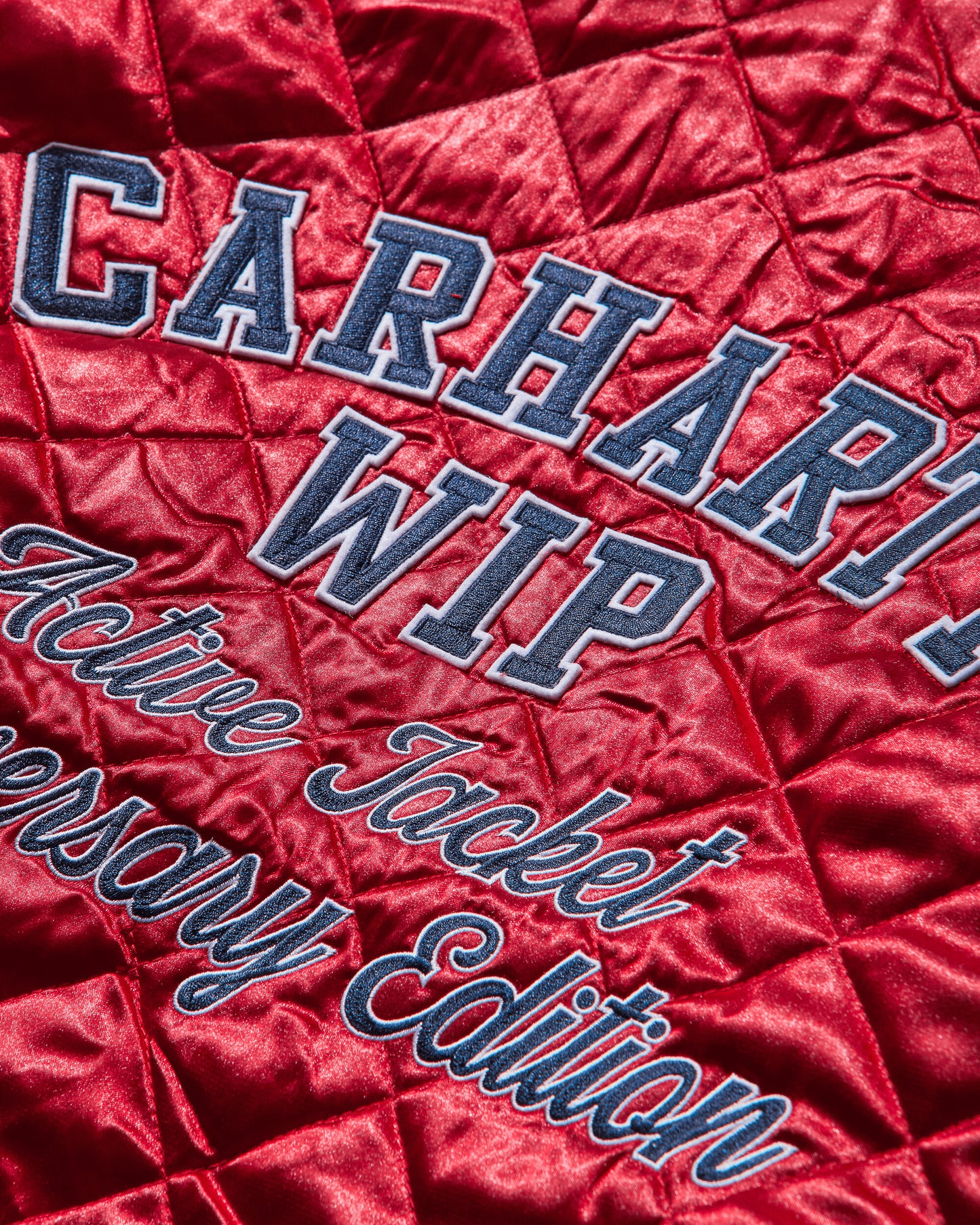 Carhartt WIP 50 Years Anniversary Og Active Jacket Denim Blue/USA Red Coats and Jackets Denim Jackets I035966 3FZ12