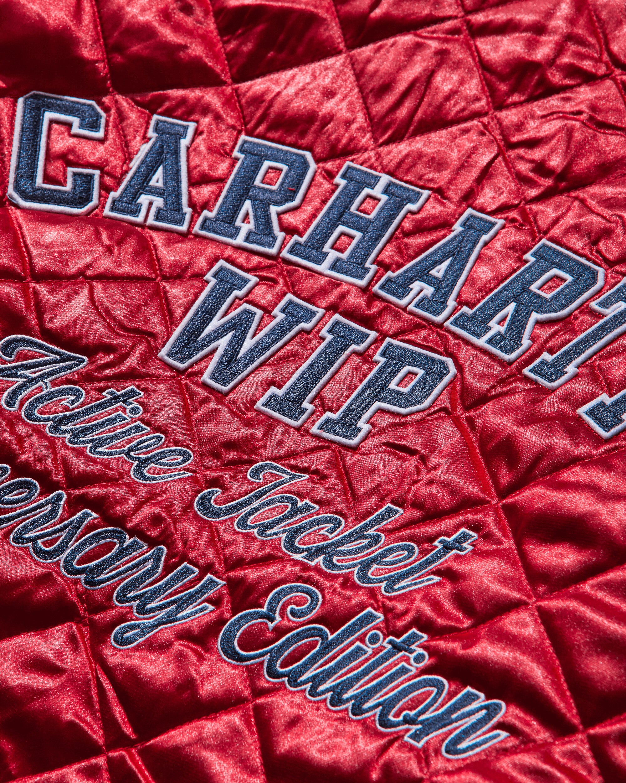 Carhartt WIP 50 Years Anniversary Og Active Jacket Denim Blue/USA Red Coats and Jackets Denim Jackets I035966 3FZ12