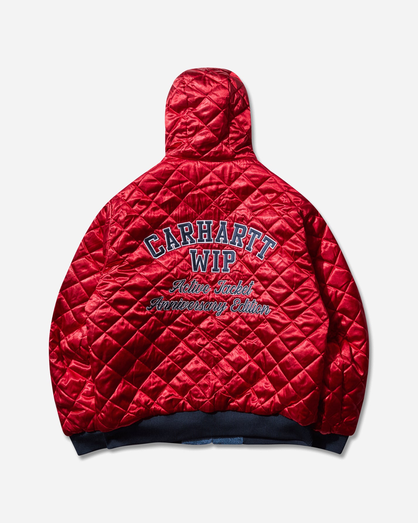 Carhartt WIP 50 Years Anniversary Og Active Jacket Denim Blue/USA Red Coats and Jackets Denim Jackets I035966 3FZ12