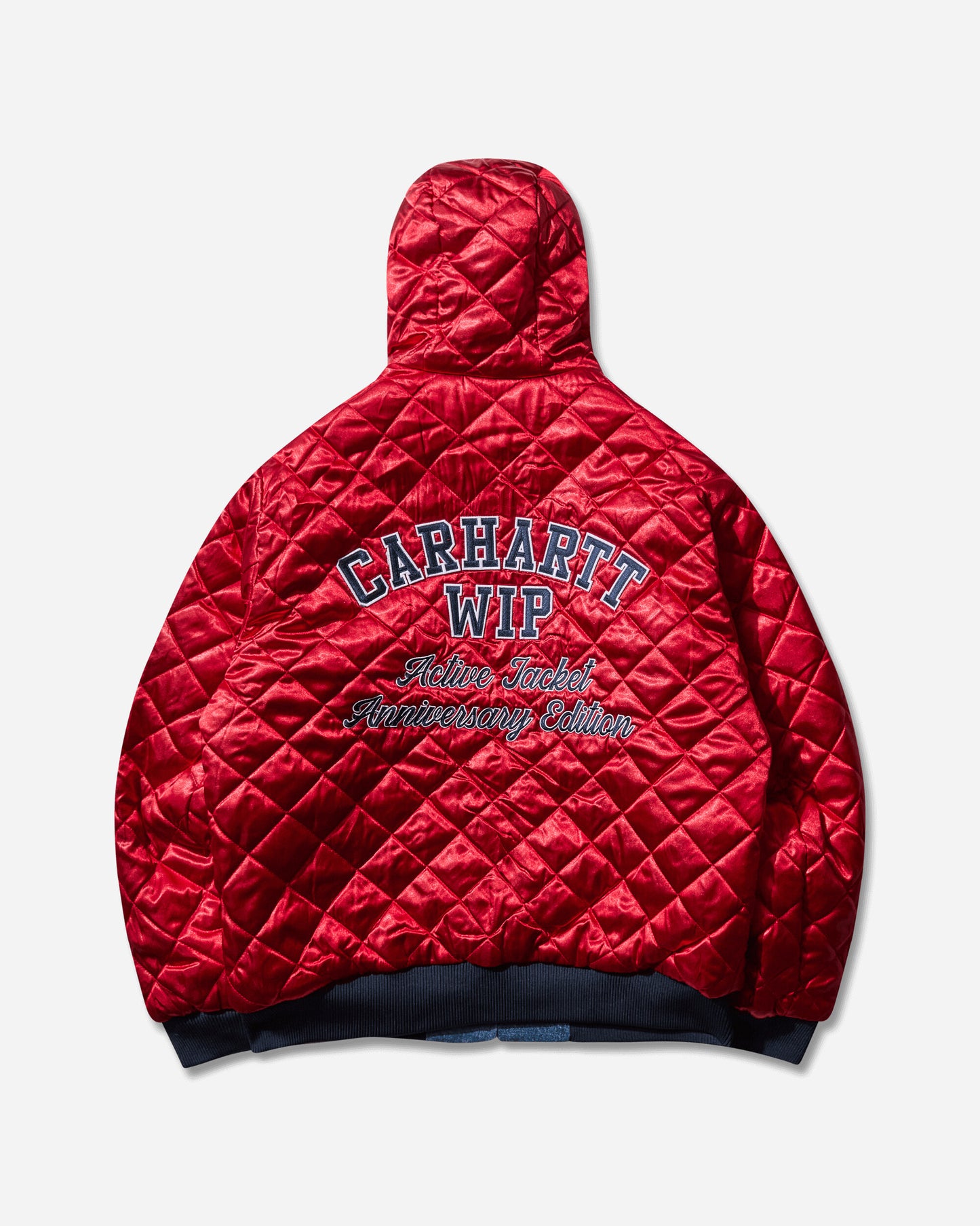 Carhartt WIP 50 Years Anniversary Og Active Jacket Denim Blue/USA Red Coats and Jackets Denim Jackets I035966 3FZ12