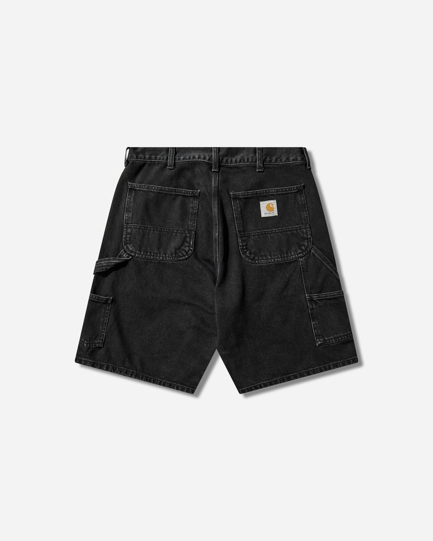 Carhartt WIP Double Knee Short Black Shorts Denim Short I034867 8906