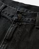 Carhartt WIP Double Knee Short Black Shorts Denim Short I034867 8906