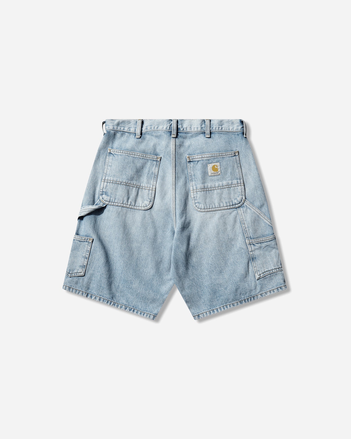 Carhartt WIP Double Knee Short Blue Shorts Denim Short I034867 01WU