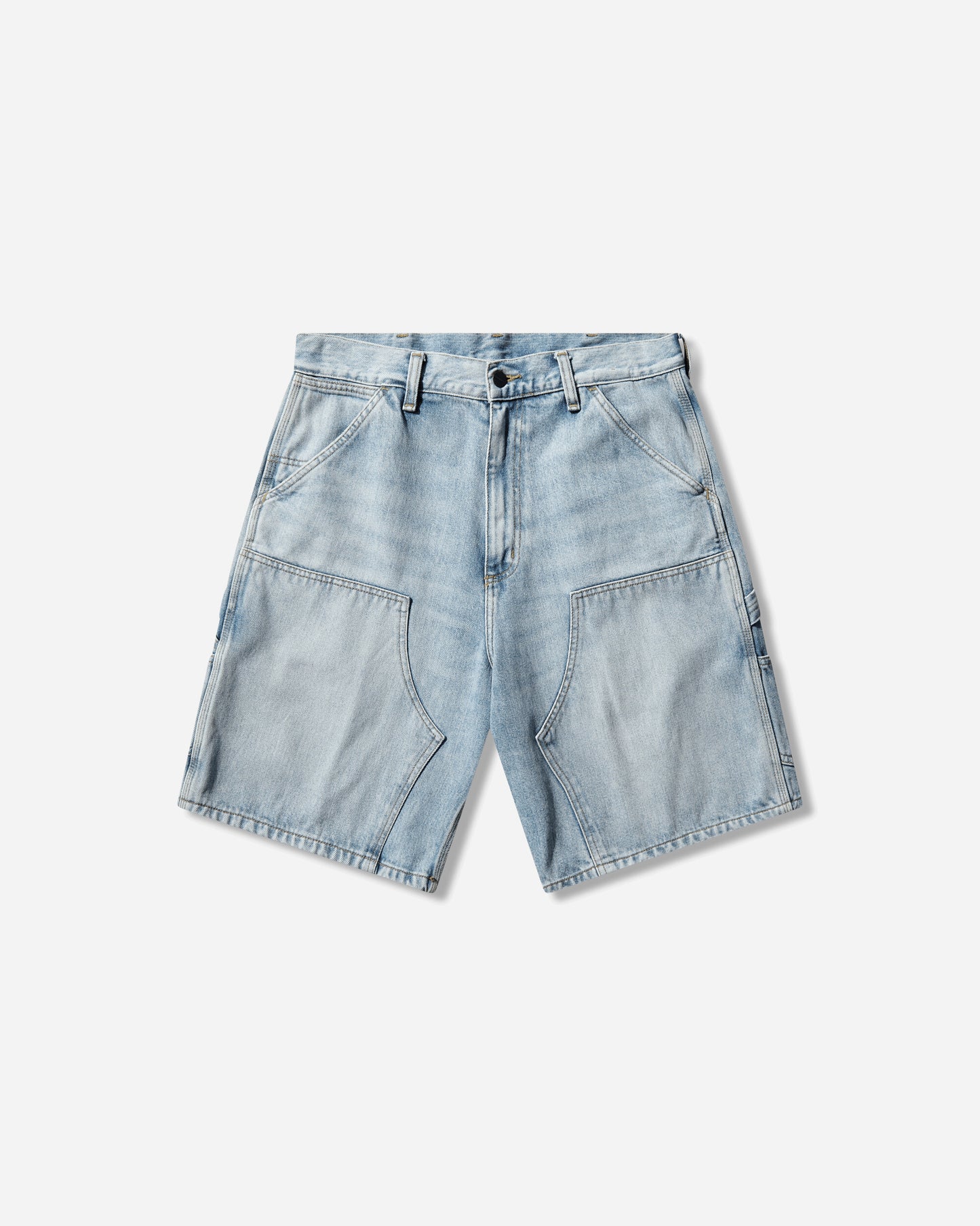 Carhartt WIP Double Knee Short Blue Shorts Denim Short I034867 01WU