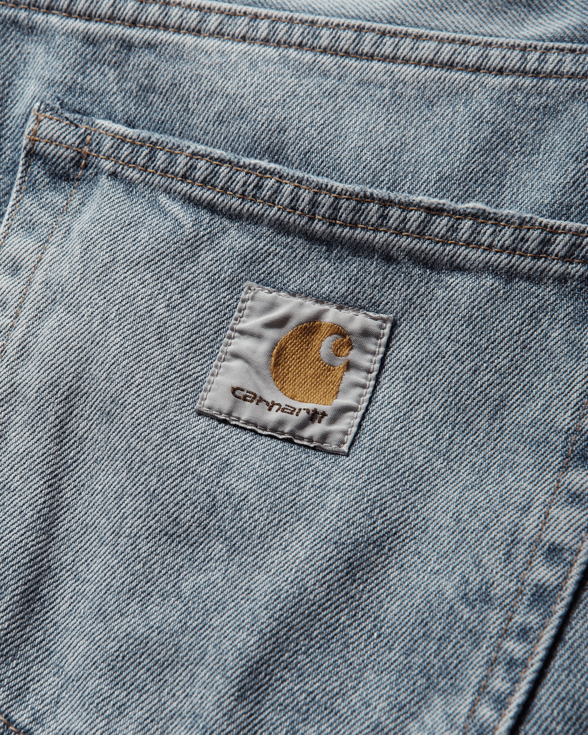 Carhartt WIP Langdon Short Blue Shorts Denim Short I036587 01WU