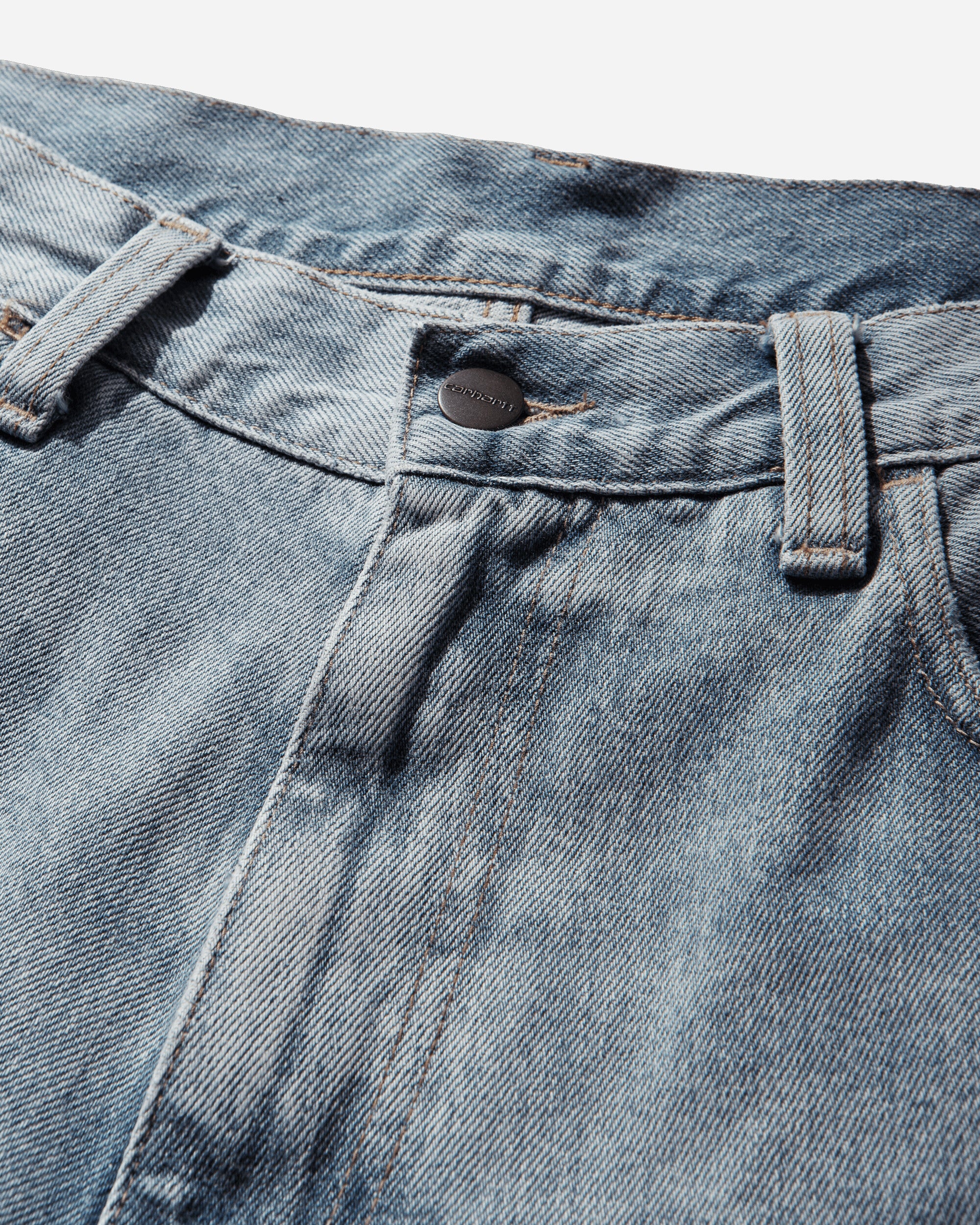 Carhartt WIP Langdon Short Blue Shorts Denim Short I036587 01WU