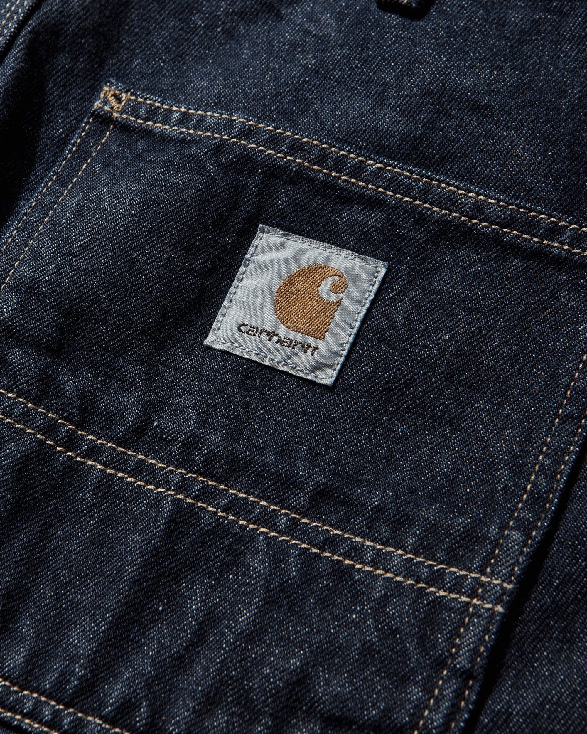 Carhartt WIP Single Knee Short Blue Shorts Denim Short I032026 0102