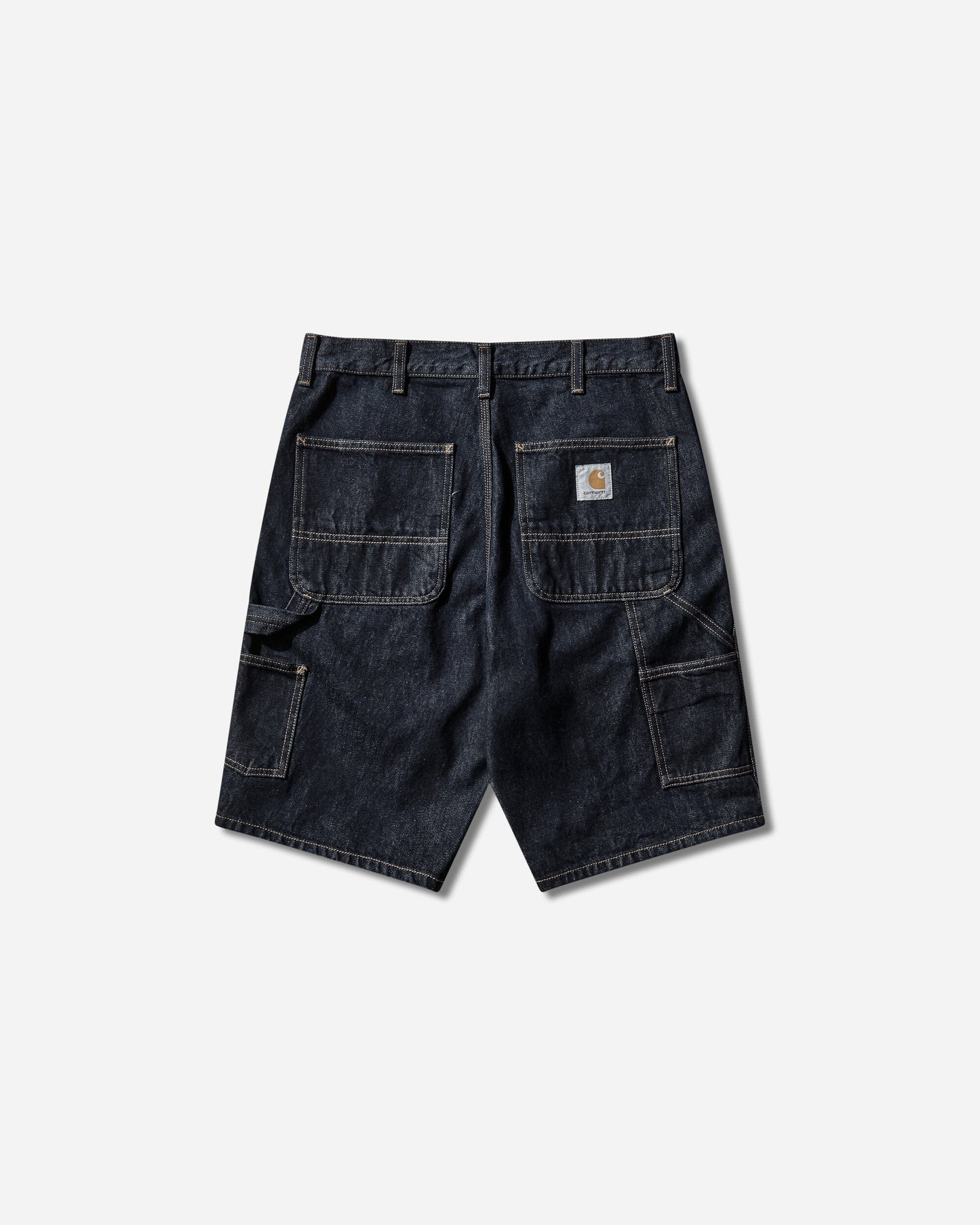 Carhartt WIP Single Knee Short Blue Shorts Denim Short I032026 0102