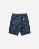 Carhartt WIP Single Knee Short Blue Shorts Denim Short I032026 0106