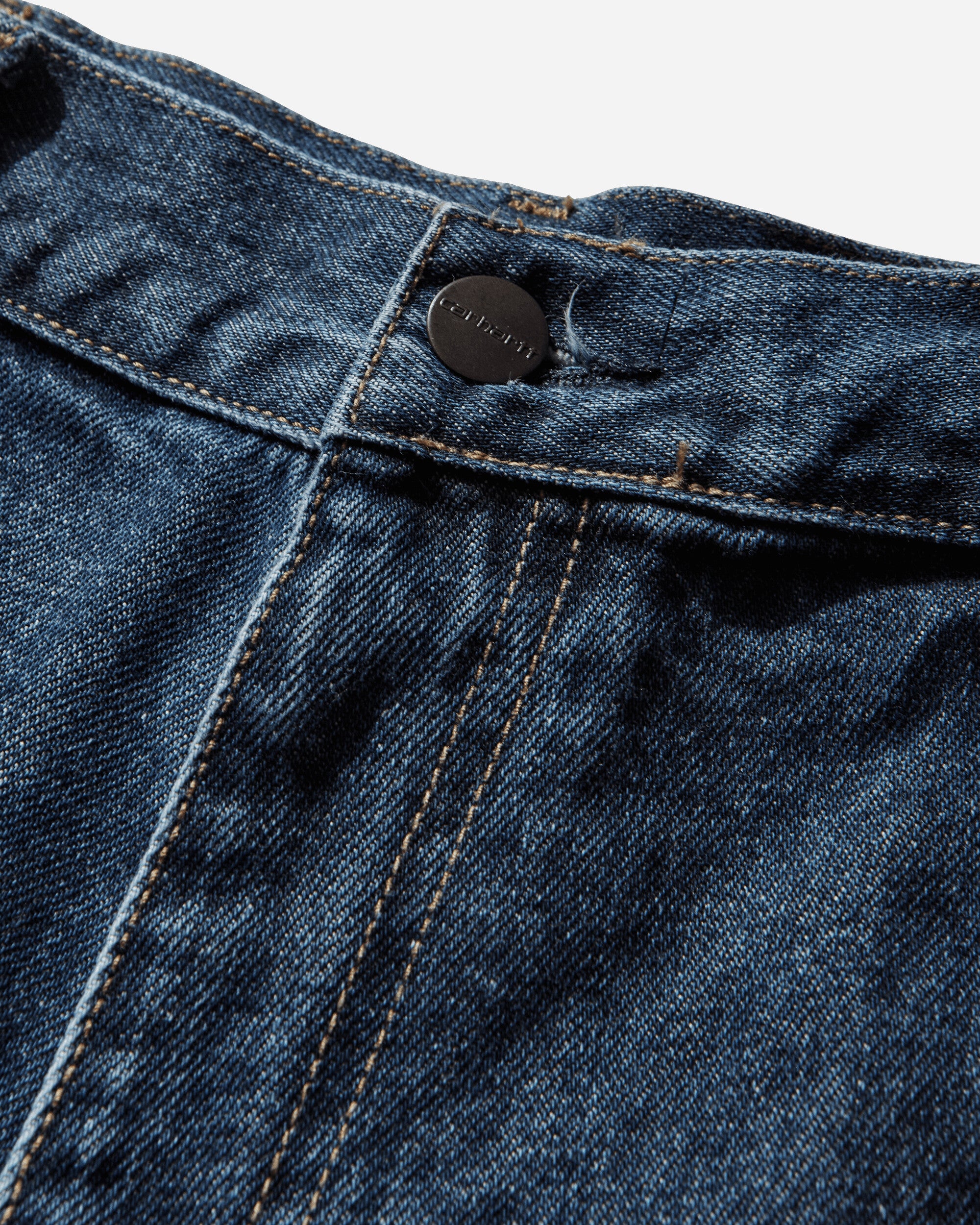 Carhartt WIP Single Knee Short Blue Shorts Denim Short I032026 0106