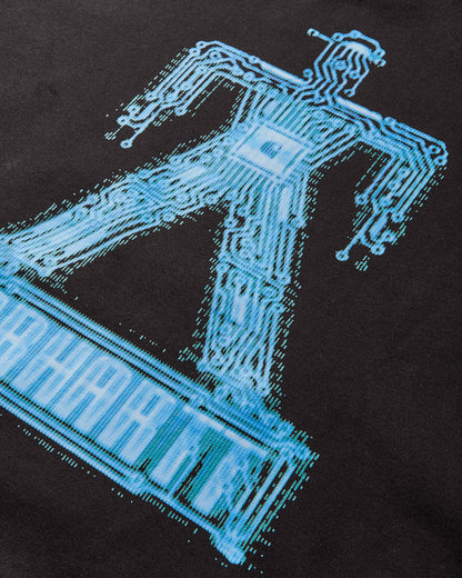 Carhartt WIP Hooded Electric Boogie Sweat Black Sweatshirts Hoodies I035610 89XX