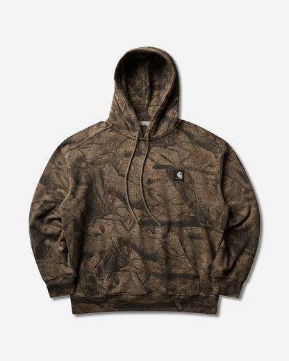 Carhartt WIP Hooded Feather Tree Sweat Camo Feather Tree/Khaki Sweatshirts Hoodies I037164 3ZQGD