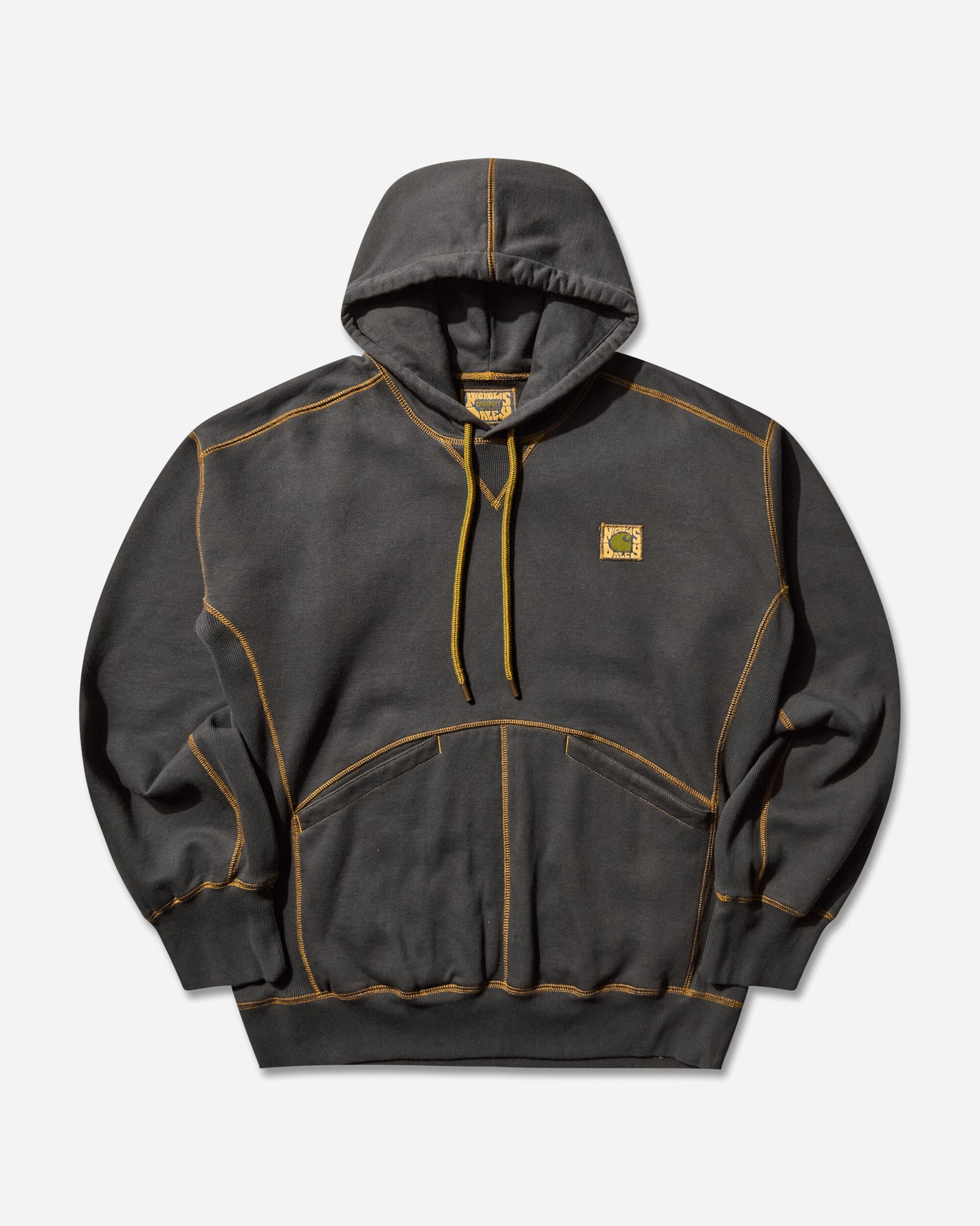 Carhartt WIP Nicholas Daley Hoodie ND Black Sand/ND Golden Sweatshirts Hoodies I035064 2YW06