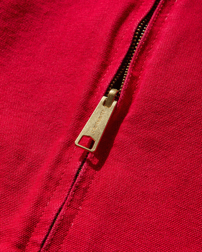 Carhartt WIP 50 Years Anniversary Og Active Jacket Canvas Black/USA Red Coats and Jackets Jackets I036412 3GJ02