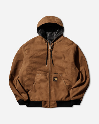 Carhartt WIP 50 Years Anniversary Og Active Jacket Leather Black/Hamilton Brown Coats and Jackets Jackets I035967 3R0XX