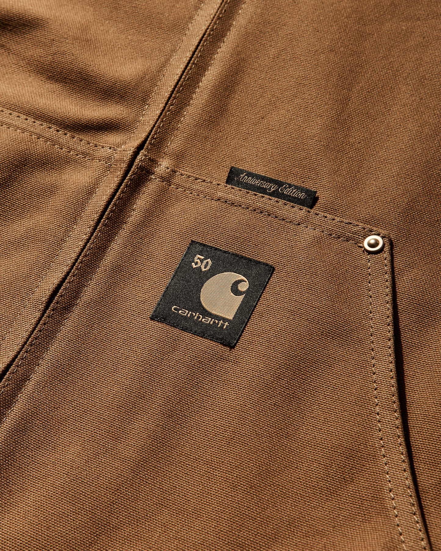 Carhartt WIP 50 Years Anniversary Og Active Jacket Leather Black/Hamilton Brown Coats and Jackets Jackets I035967 3R0XX