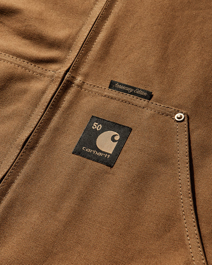 Carhartt WIP 50 Years Anniversary Og Active Jacket Leather Black/Hamilton Brown Coats and Jackets Jackets I035967 3R0XX