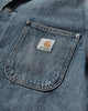 Carhartt WIP Aden Chore Coat Blue Coats and Jackets Jackets I036256 01B7