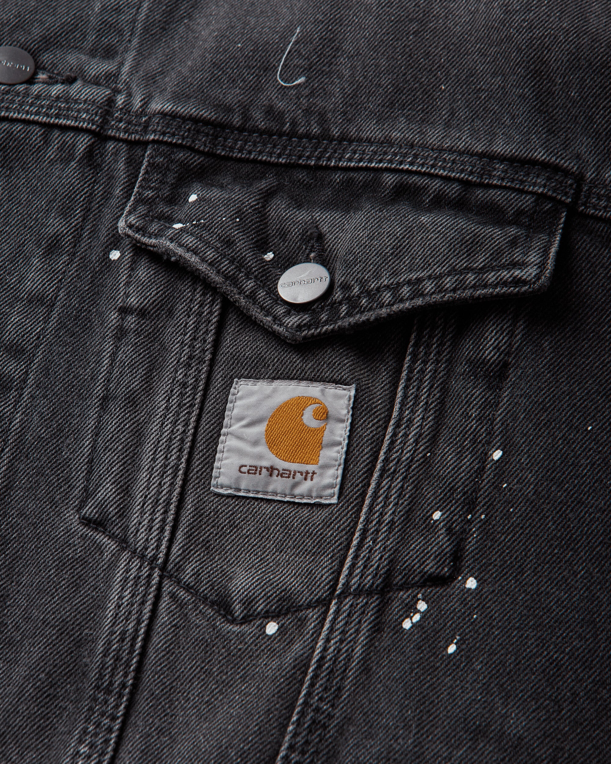 Carhartt WIP Helston Jacket Black Coats and Jackets Jackets I033352 89EJ
