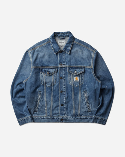 Carhartt WIP Helston Jacket Blue Coats and Jackets Jackets I033352 01EJ