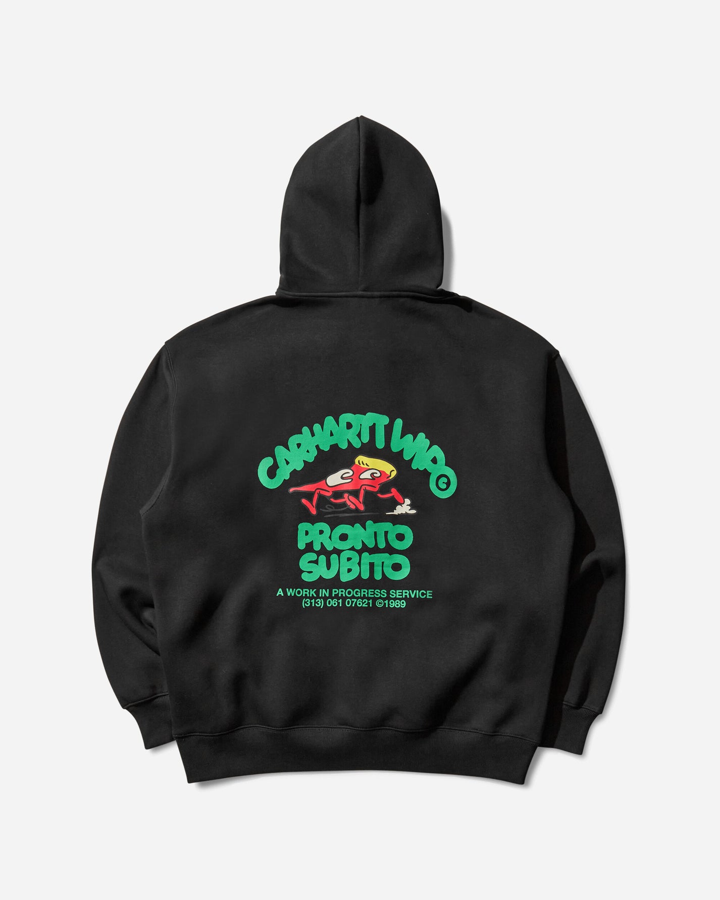 Carhartt WIP Hooded Pronto Sweat Jacket Black Coats and Jackets Jackets I035177 89XX