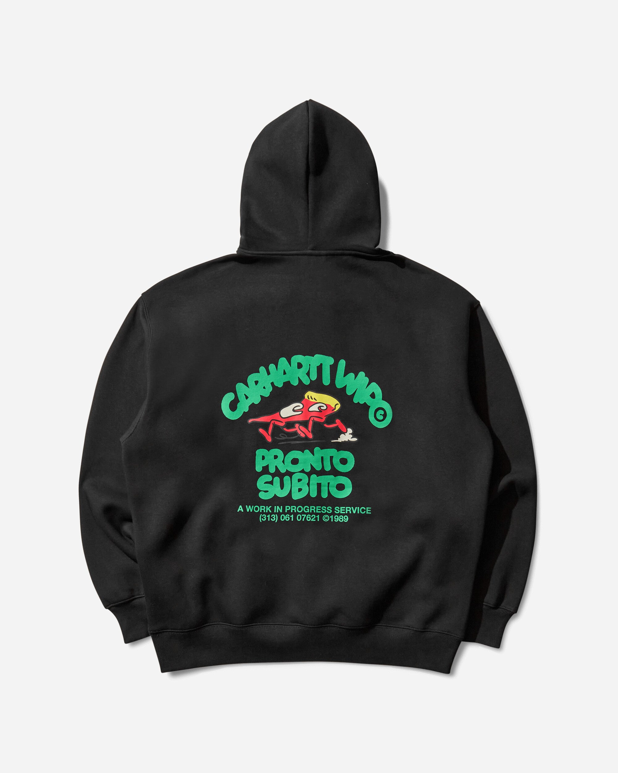 Carhartt WIP Hooded Pronto Sweat Jacket Black Coats and Jackets Jackets I035177 89XX